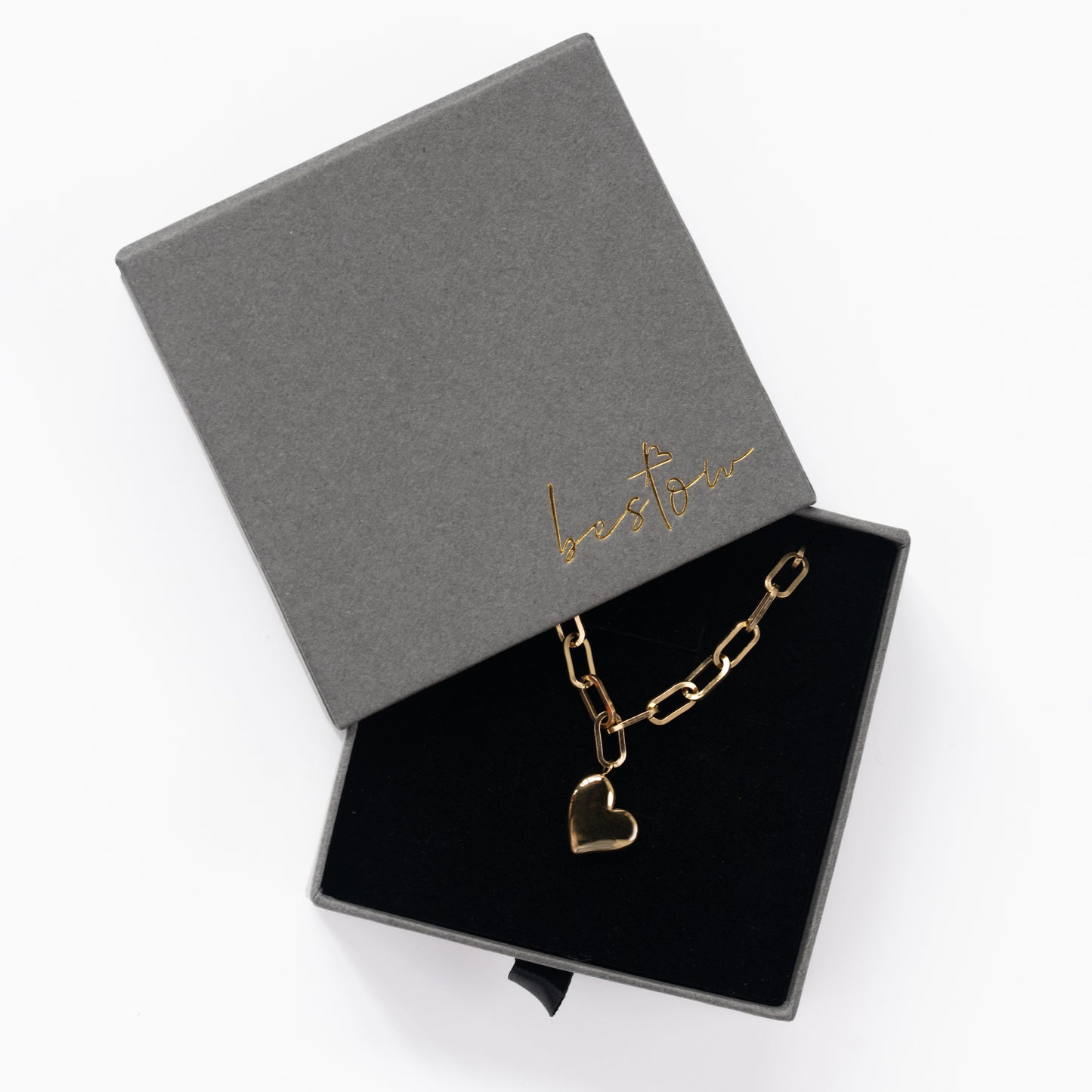 New Arrival: Bestow Signature Heart Pendant Necklace