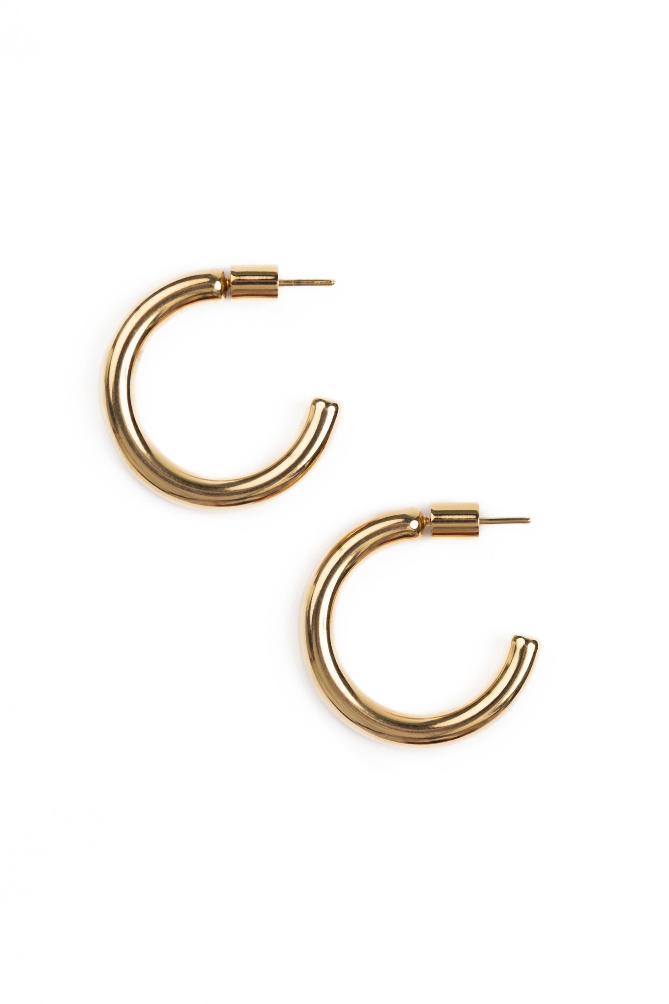 Bestow Classic Hoops - 1in (Gold)
