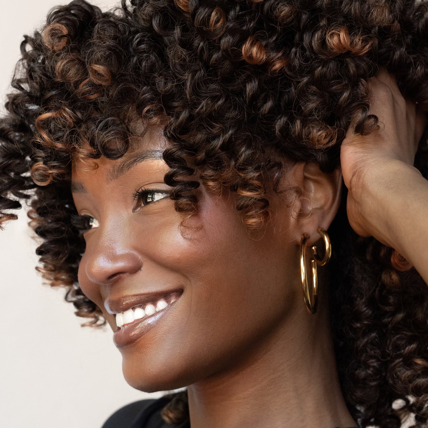 Bestow Classic Hoops - 2in (Gold)