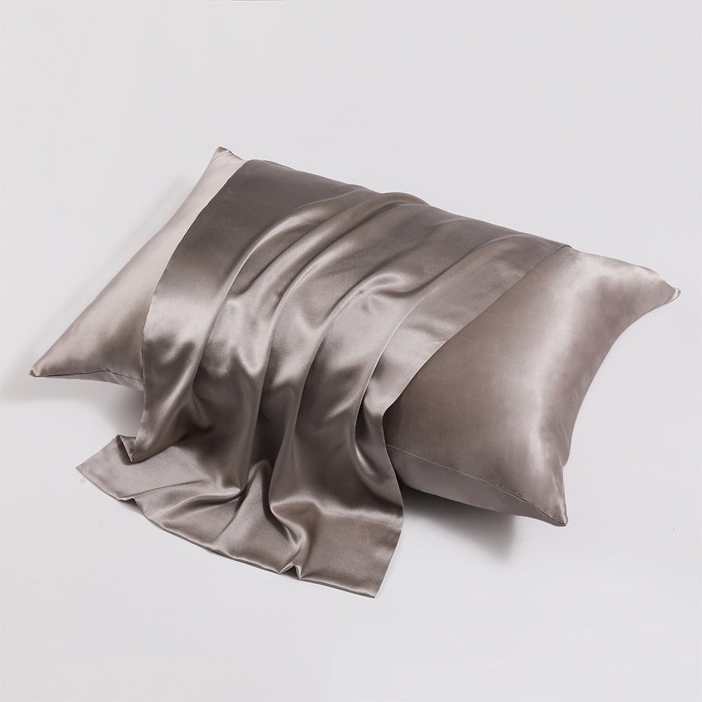 22 Momme Matte Double-Sided Silk Envelope Pillowcase with Hidden Zipper, Multicolour Hypoallergenic 100% Mulberry Silk