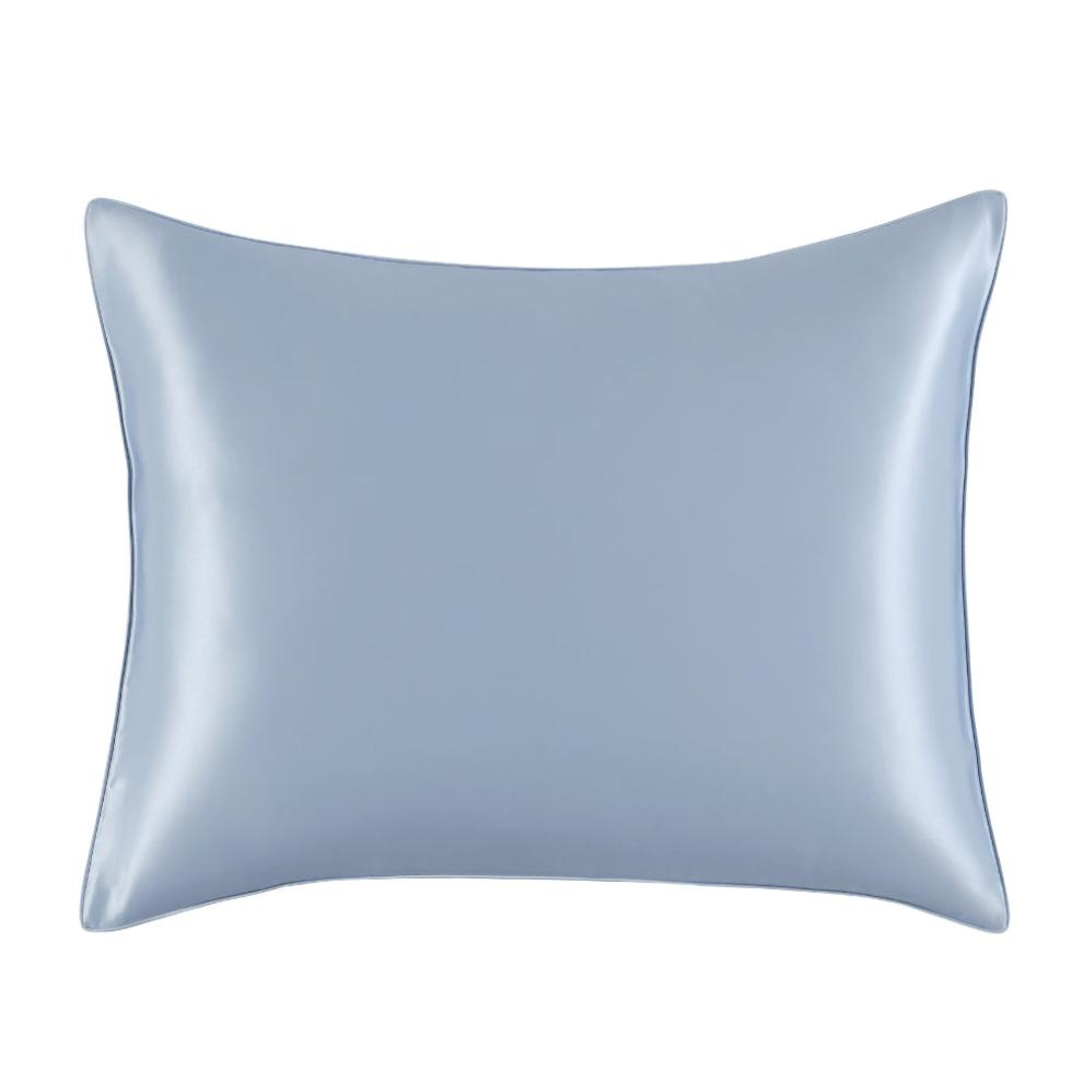 Charmeuse Mulberry Silk Pillowcase with Classic Piping