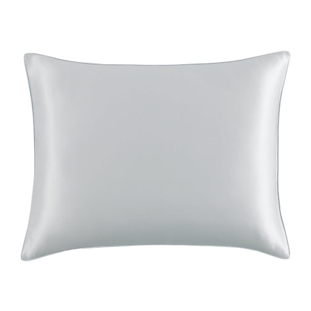 Charmeuse Mulberry Silk Pillowcase with Classic Piping