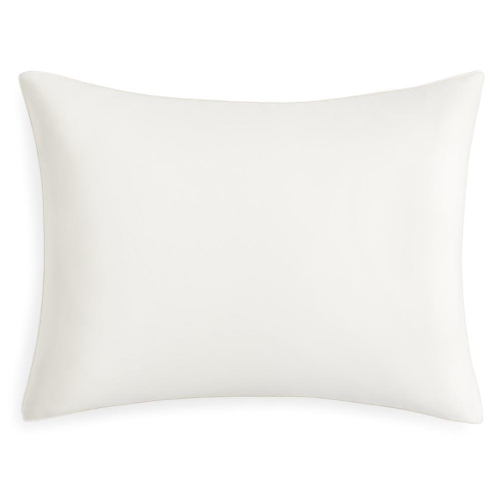 Charmeuse Mulberry Silk Pillowcase with Classic Piping